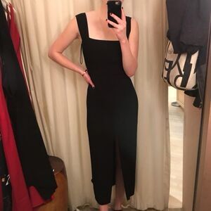 Reformation Graciella Dress Black In Size 2